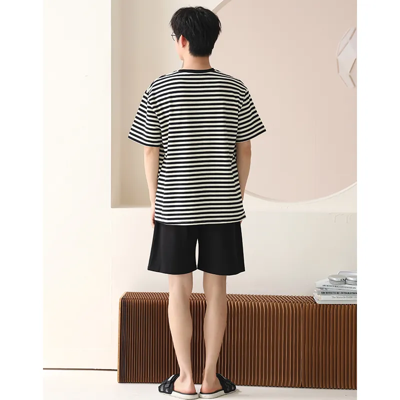 ROUKEER Men Pajama Sets-13