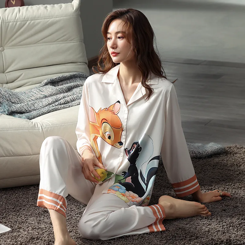 ROUKEER Women's Pajama Sets-19