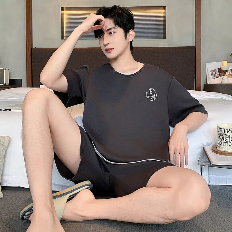 ROUKEER Men Pajama Sets-22