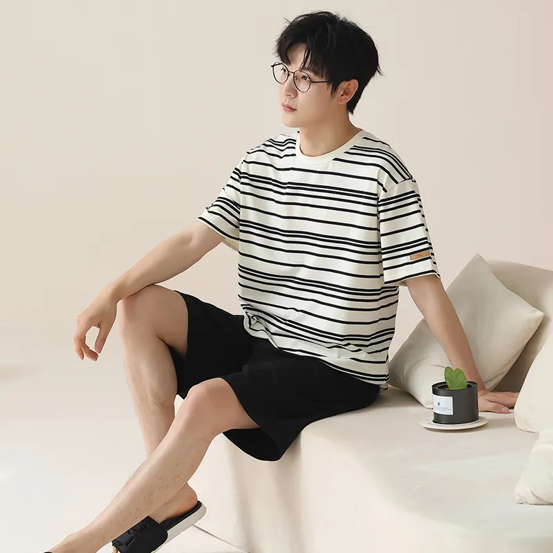 ROUKEER Men Pajama Sets-2