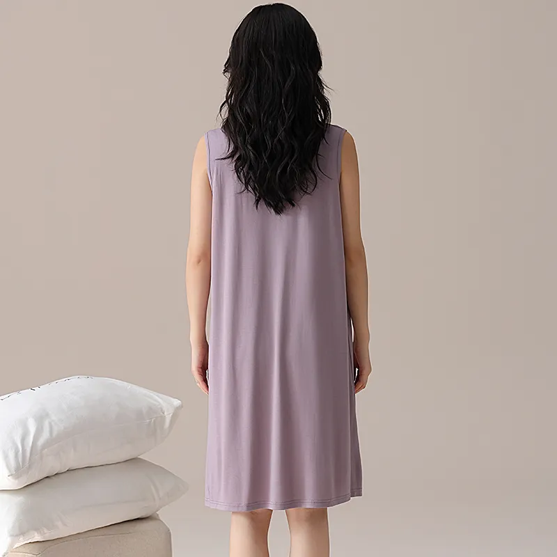 ROUKEER Women's Nightgowns-26