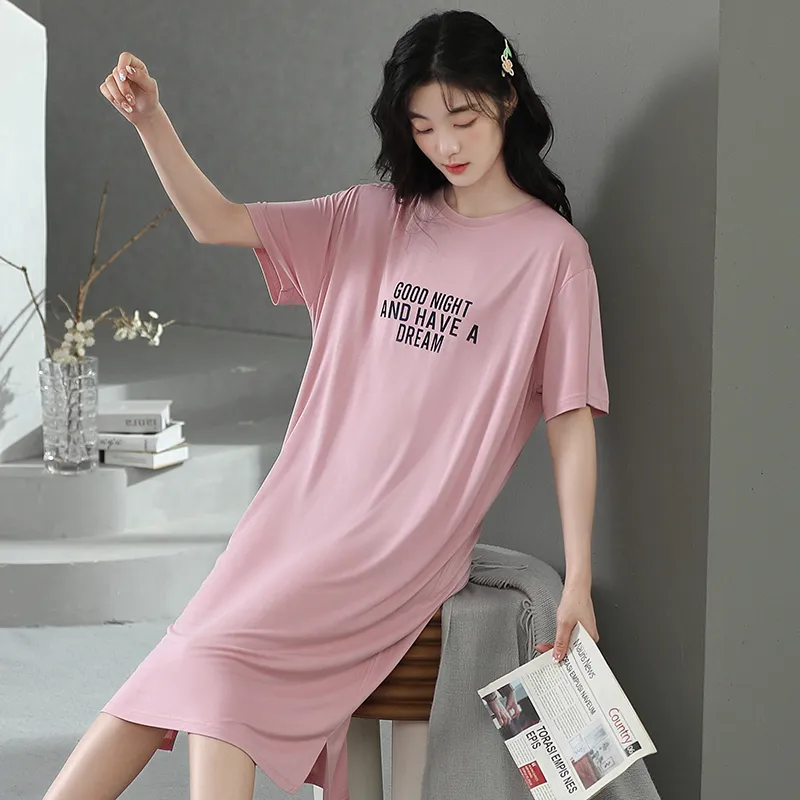 ROUKEER Women's Nightgowns-26