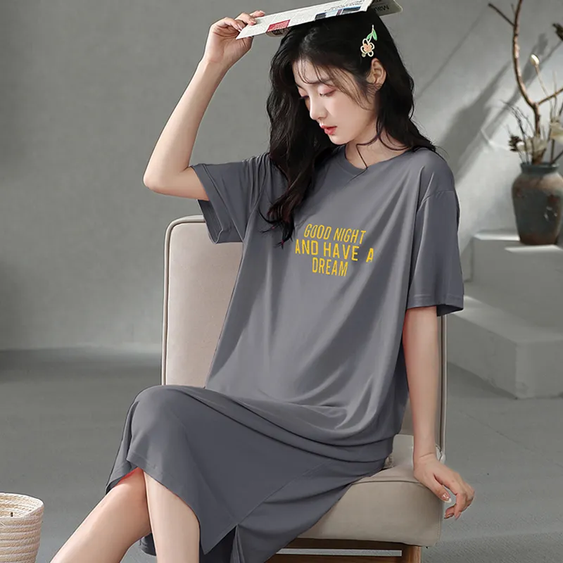 ROUKEER Women's Nightgowns-41