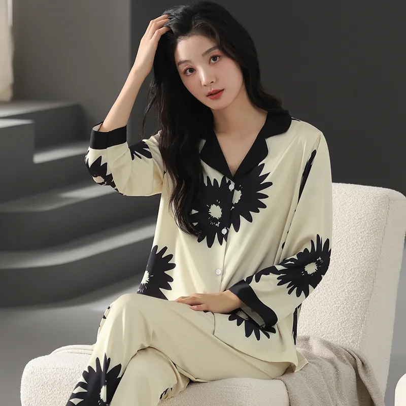 ROUKEER Women's Pajama Sets-23