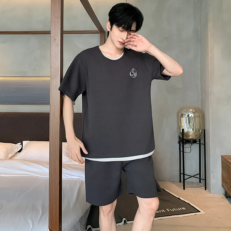 ROUKEER Men Pajama Sets-24