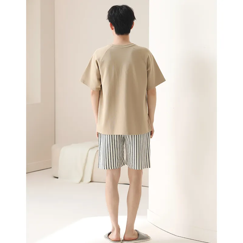 ROUKEER Men Pajama Sets-20