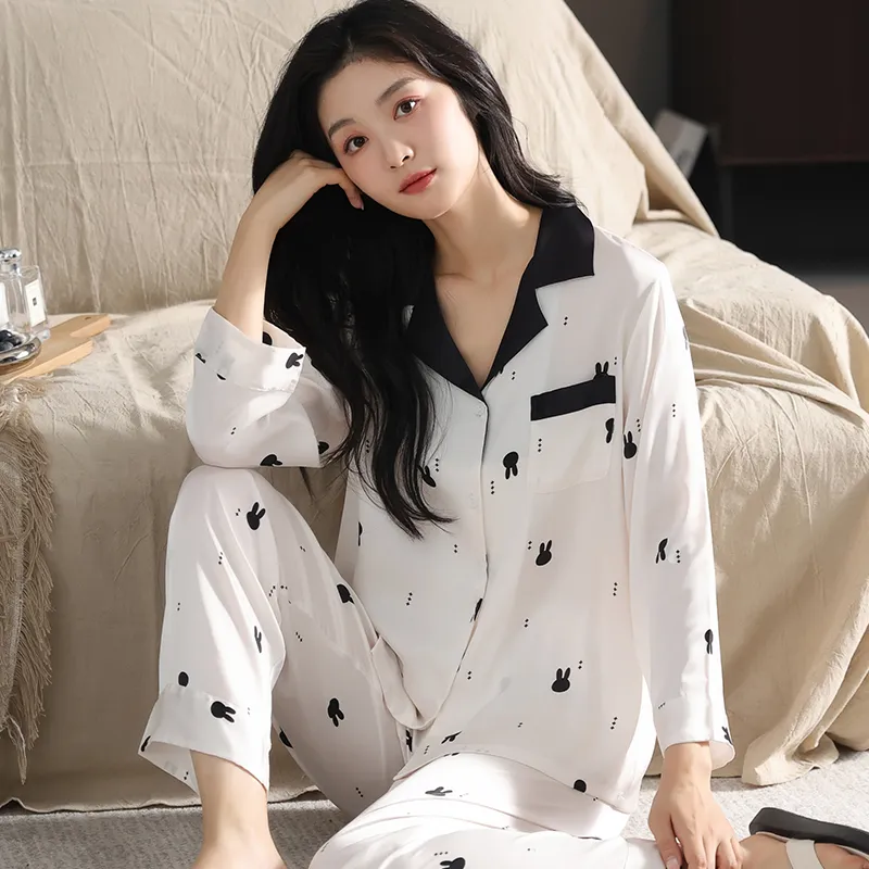 ROUKEER Women's Pajama Sets-10