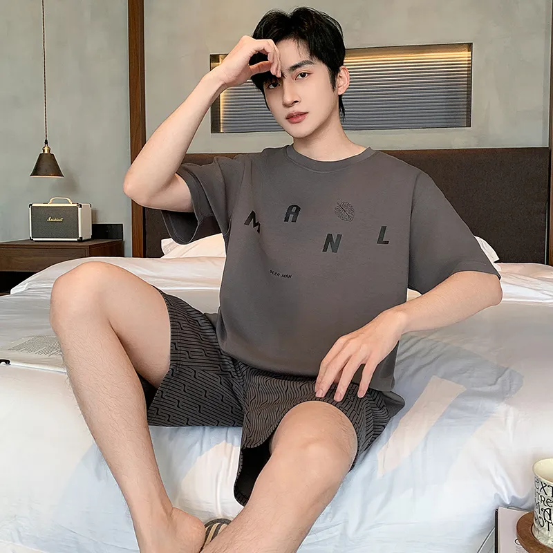 ROUKEER Men Pajama Sets-11