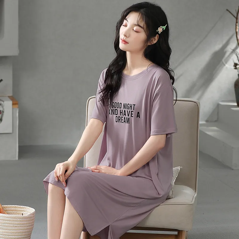 ROUKEER Women's Nightgowns-48