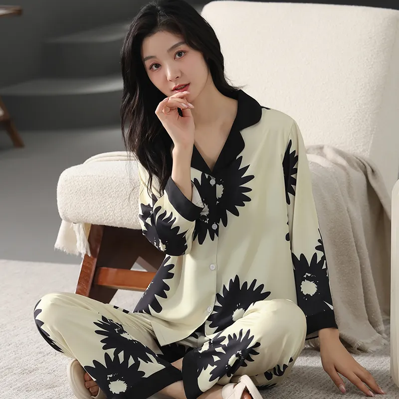 ROUKEER Women's Pajama Sets-22