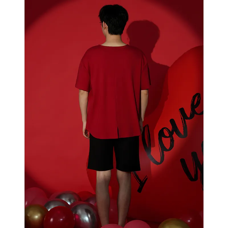ROUKEER Men Pajama Sets-5
