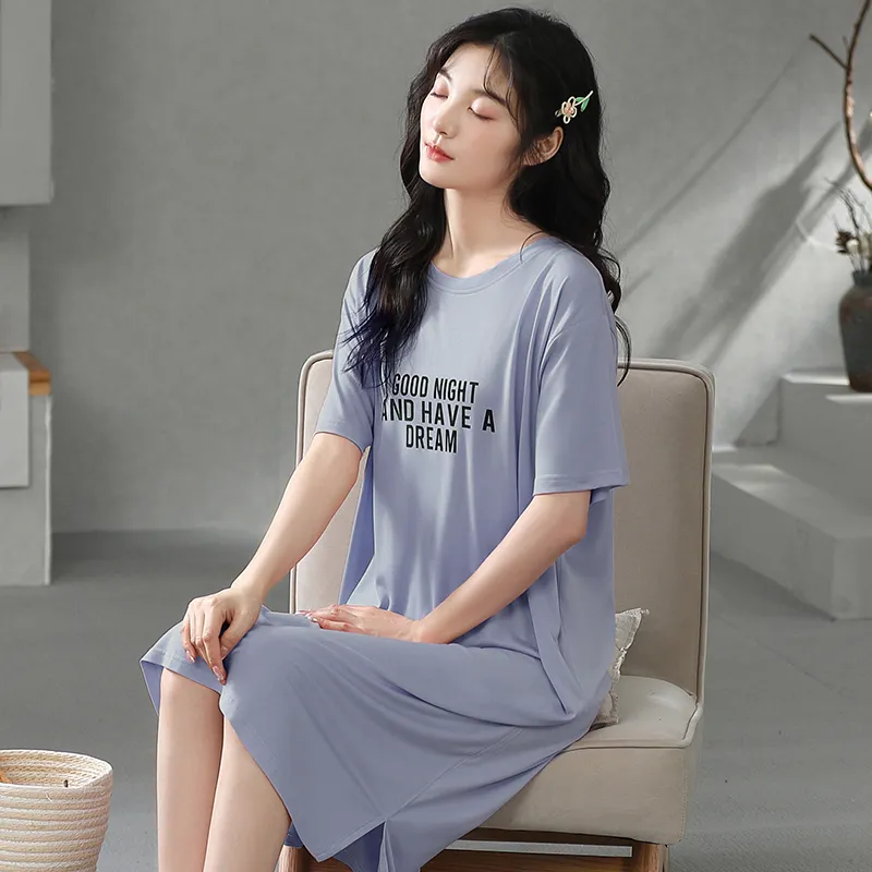 ROUKEER Women's Nightgowns-2
