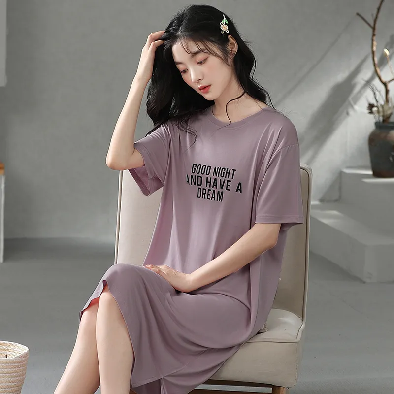 ROUKEER Women's Nightgowns-46