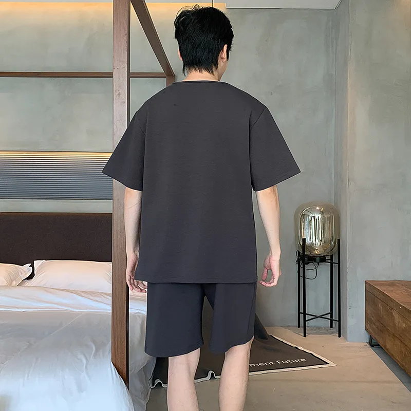 ROUKEER Men Pajama Sets-25