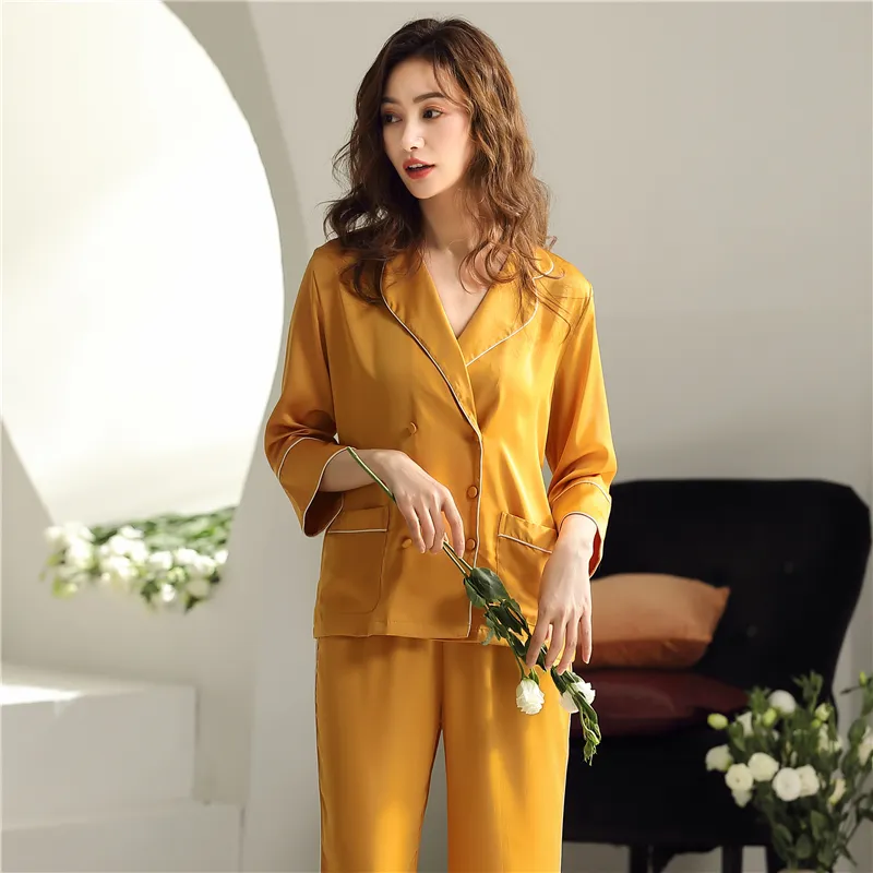 ROUKEER Women's Pajama Sets-10