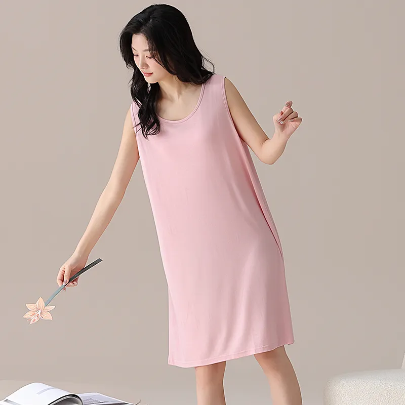 ROUKEER Women's Nightgowns-4