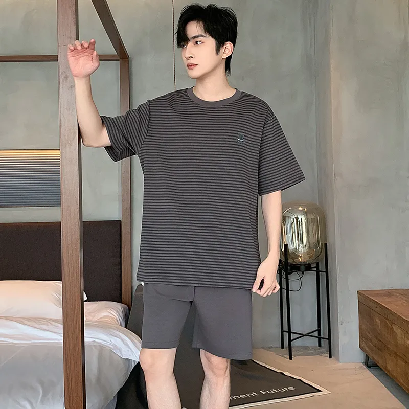 ROUKEER Men Pajama Sets-13