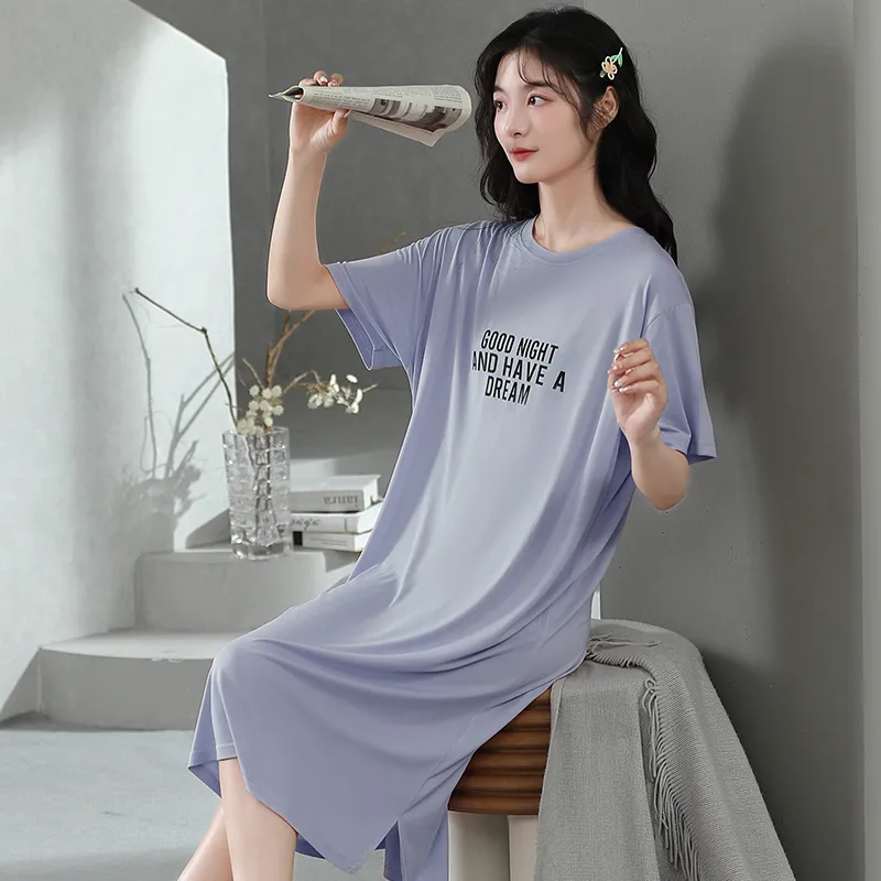 ROUKEER Women's Nightgowns-1