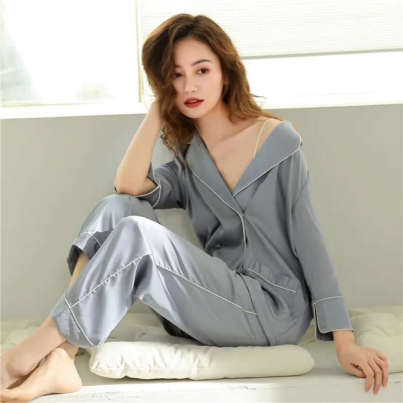 ROUKEER Women's Pajama Sets-6