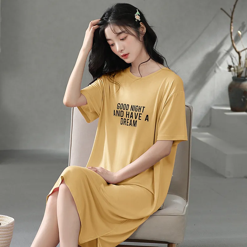 ROUKEER Women's Nightgowns-18