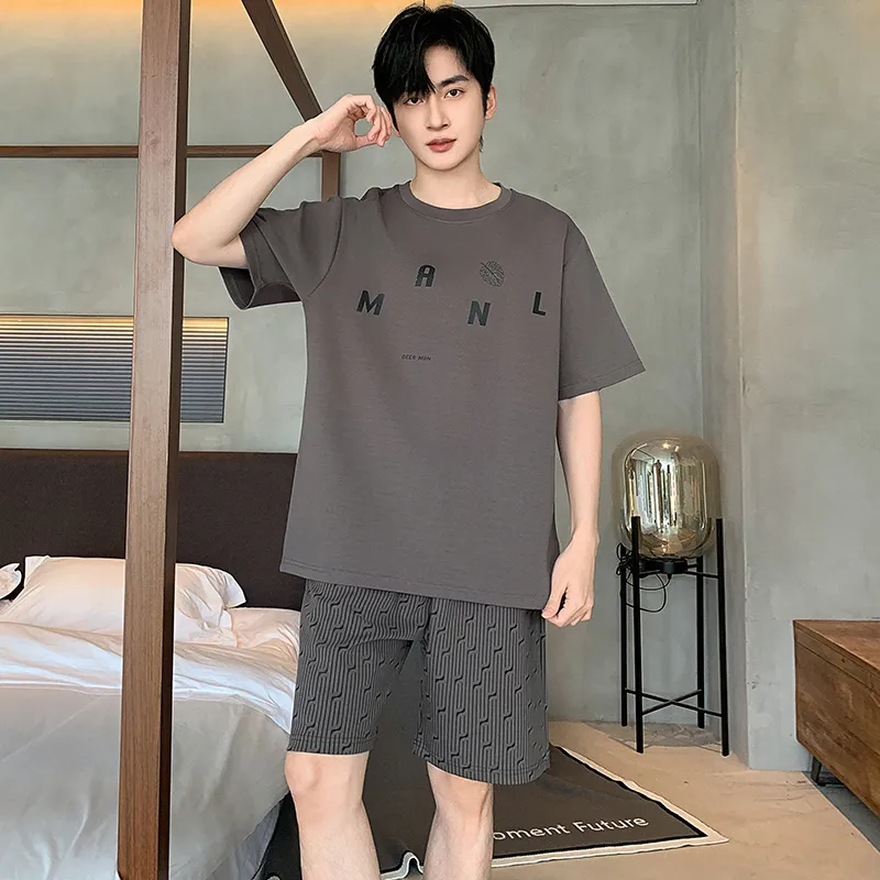 ROUKEER Men Pajama Sets-13