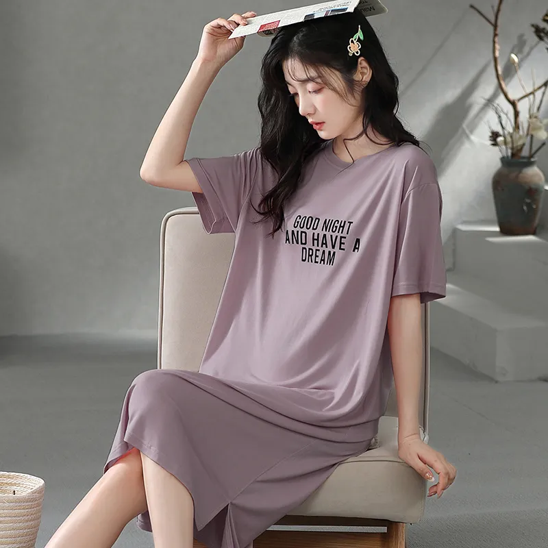 ROUKEER Women's Nightgowns-47