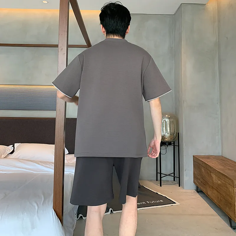 ROUKEER Men Pajama Sets-5