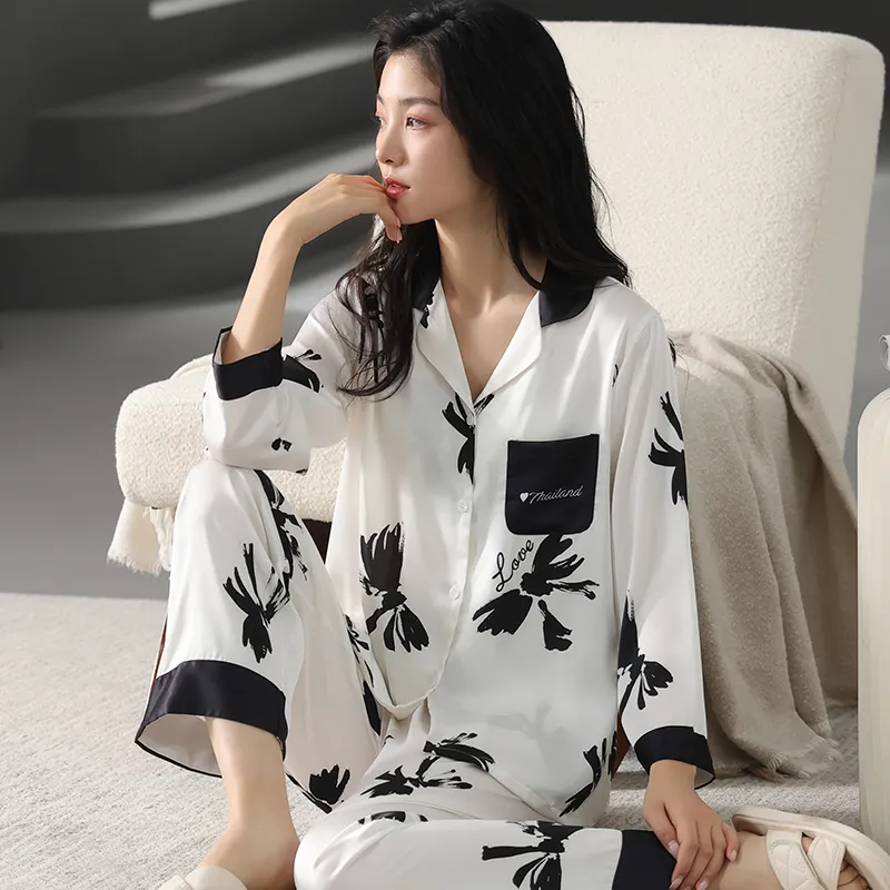 ROUKEER Women's Pajama Sets-5