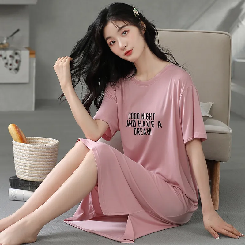 ROUKEER Women's Nightgowns-23