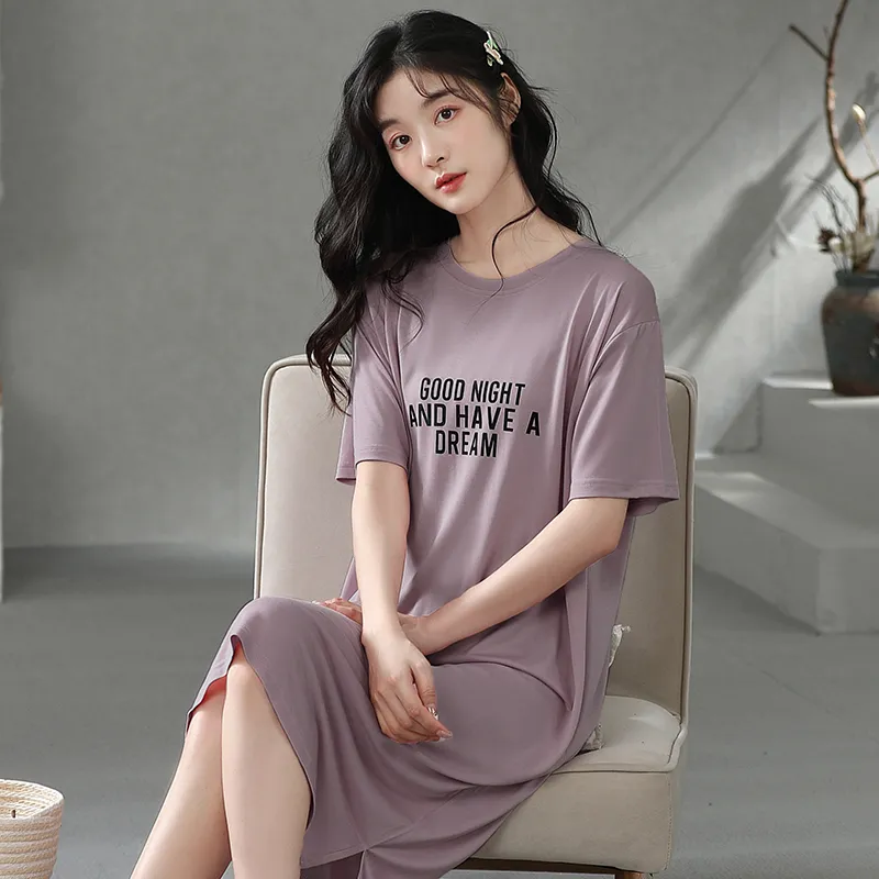 ROUKEER Women's Nightgowns-45