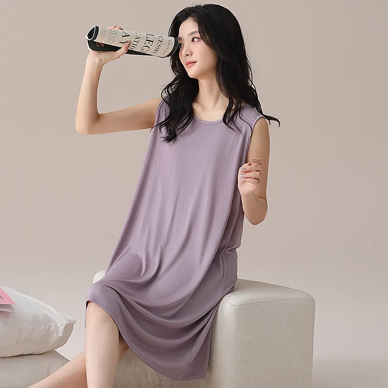 ROUKEER Women's Nightgowns-23