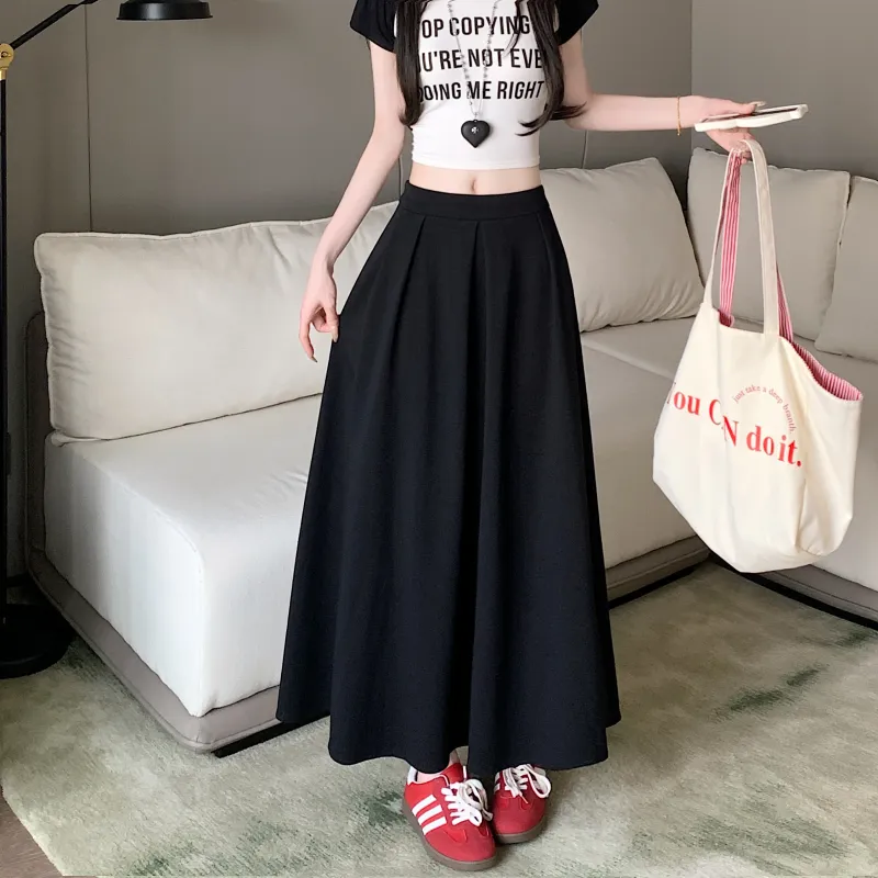 Mm Casual Long Skirts Women's-10