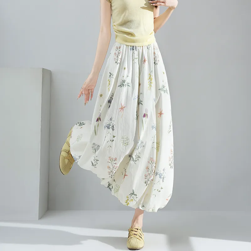 Mm Casual Long Skirts Women's-13