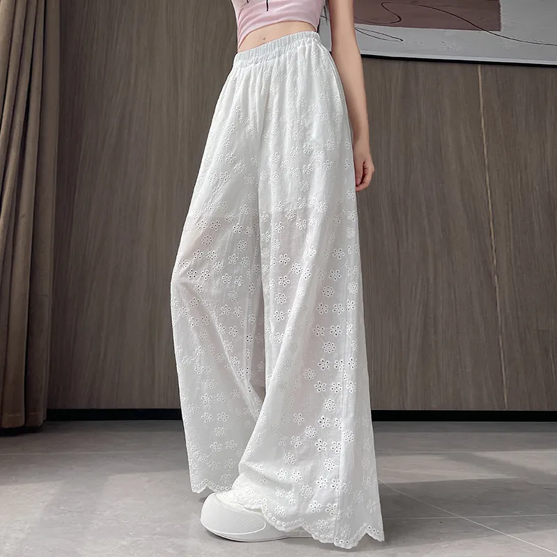 Mm Casual Pants Women's White-5