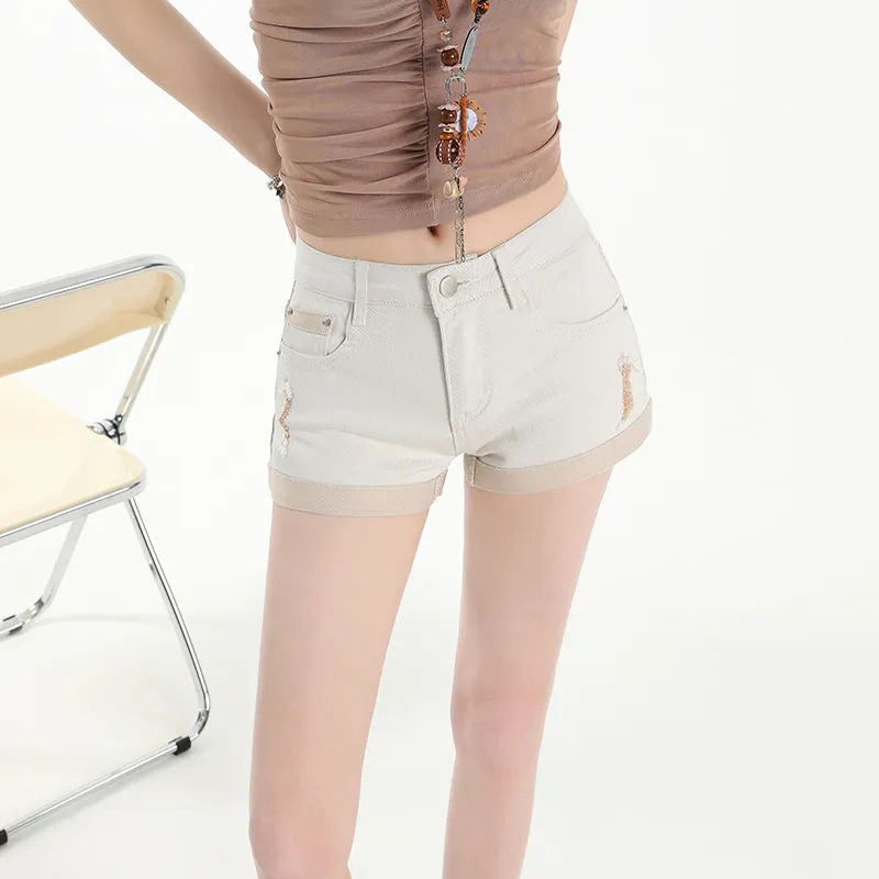 Mm Denim Shorts Women's-14