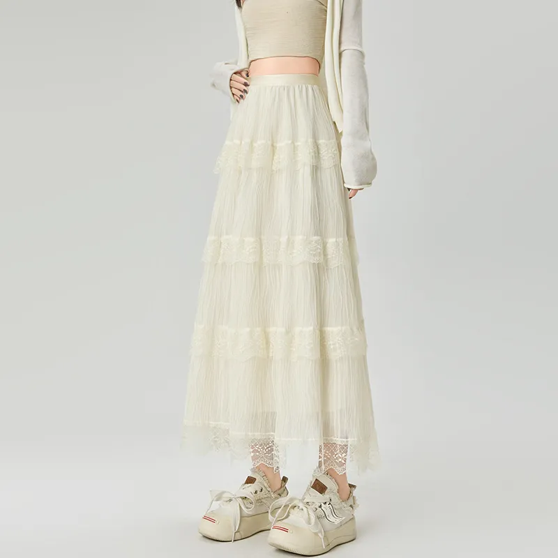 Mm Casual Long Skirts Women's-15