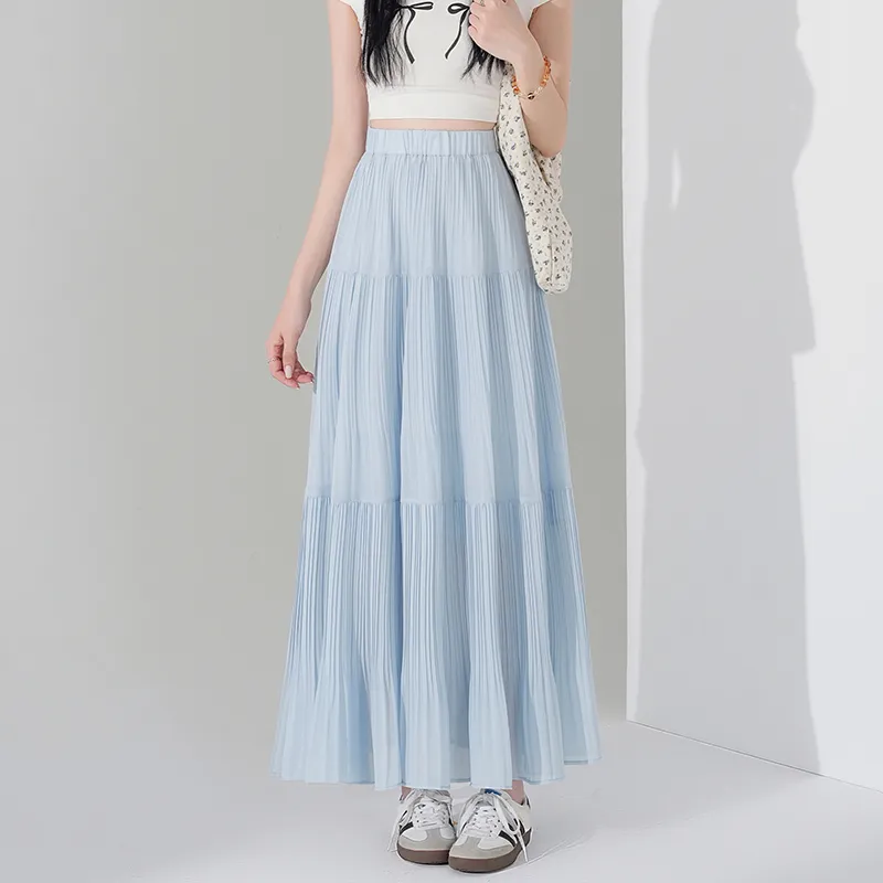Mm Casual Long Skirts Women's-16