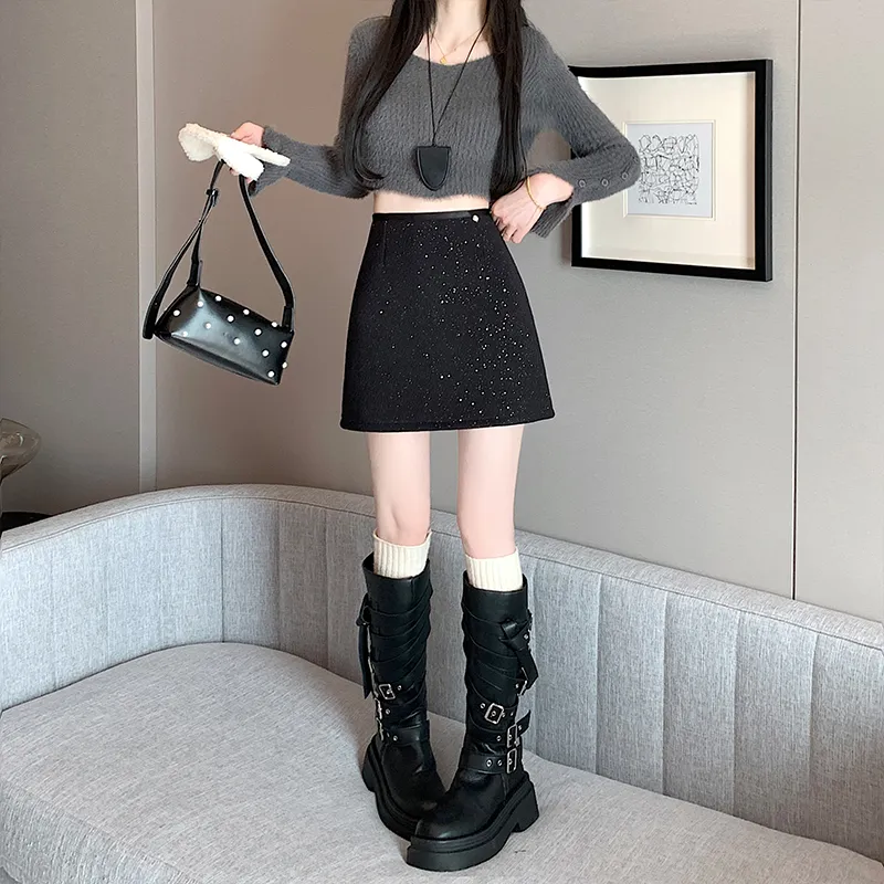 Mm Casual Short Skirts Women's-4