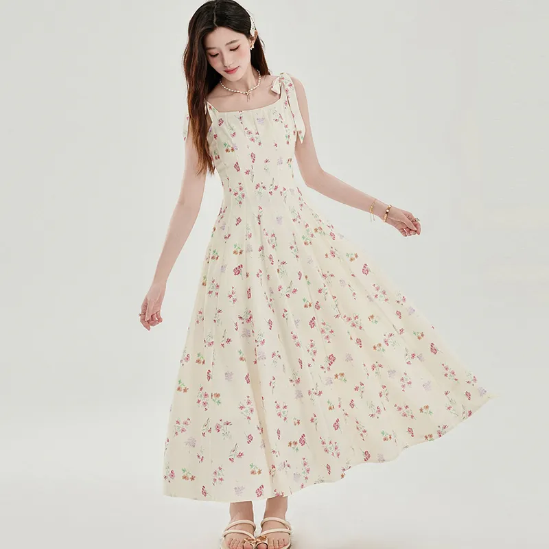 Mm Slip Dresses Women's Ecru-3