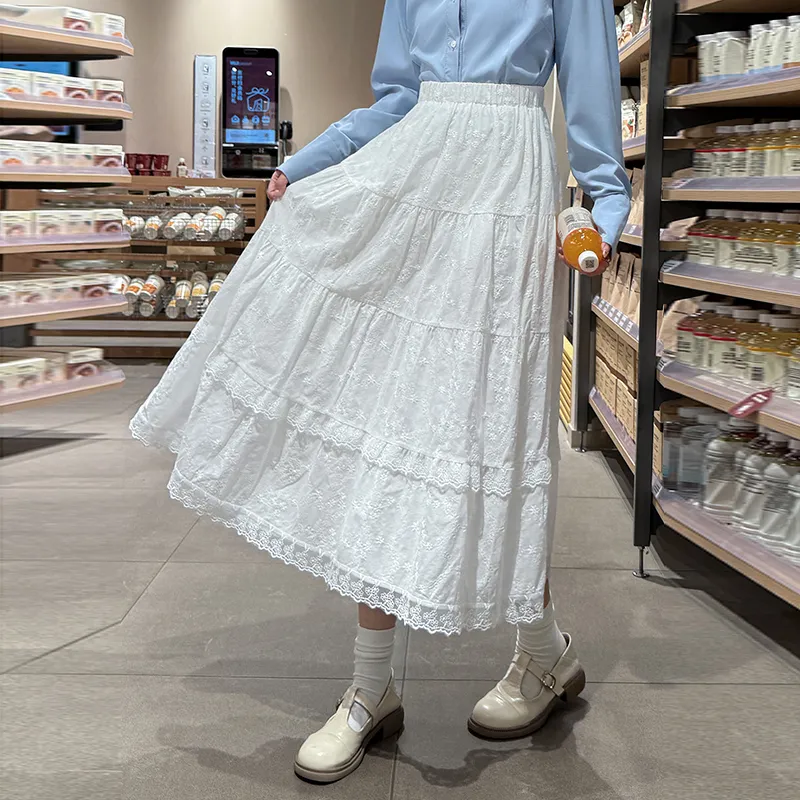 Mm Casual Long Skirts Women's-1