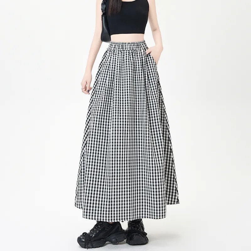 Fashion Casual Long Skirt Women's-31