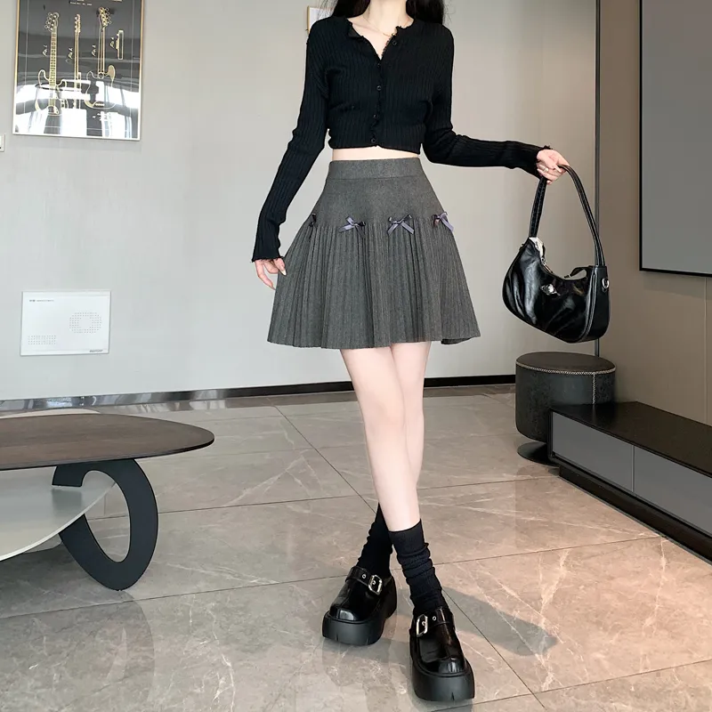 MM Casual Short Skirts For Fall And Winter Women's-19