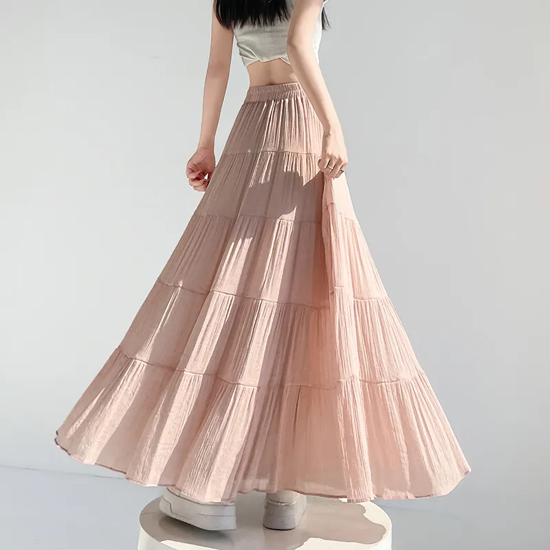 Mm Casual Long Skirts Women's-19