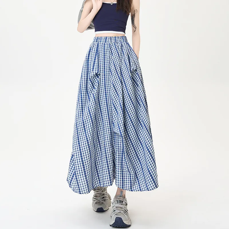 Mm Casual Long Skirts Women's-9