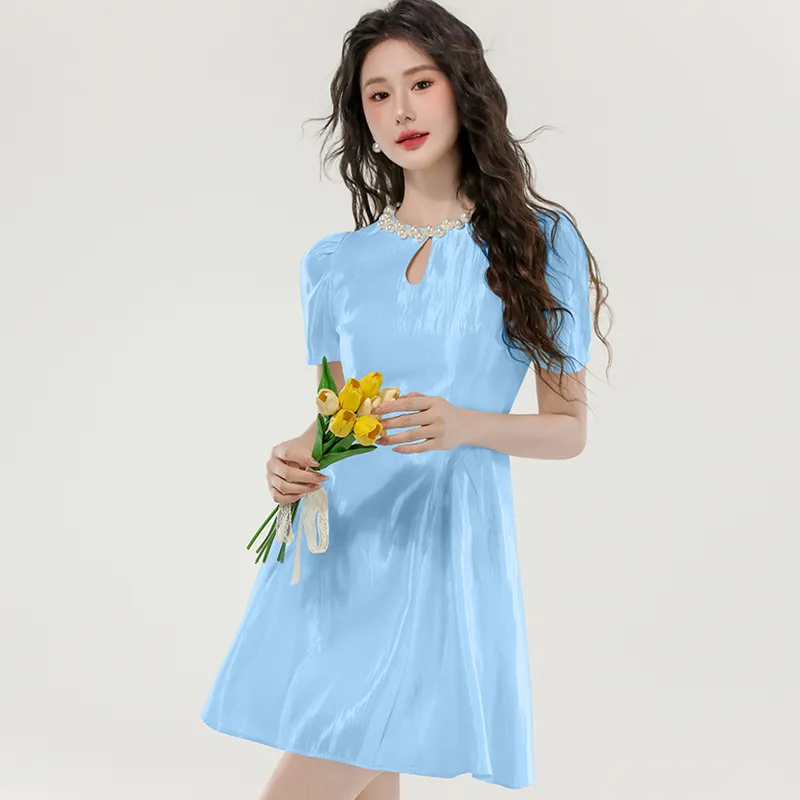 Mm Short Sleeved Dresses Women's-5