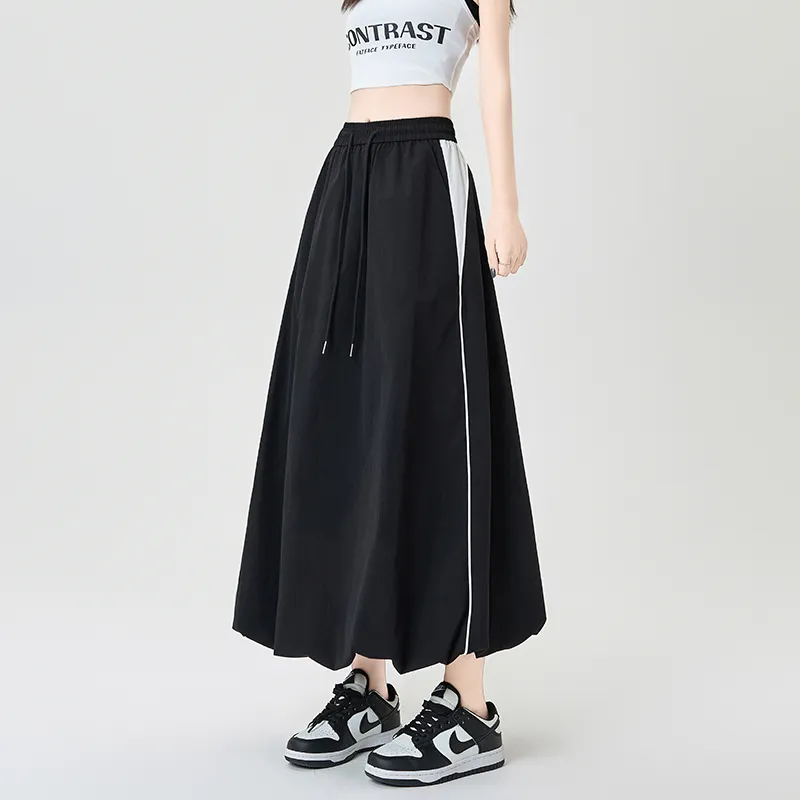Mm Casual Long Skirts Women's-3