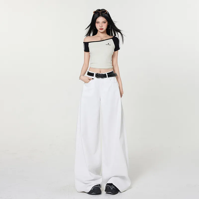 Mm Jeans Women's White-1