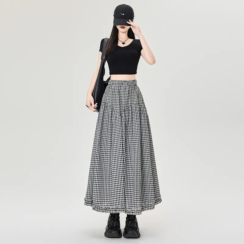 Mm Casual Long Skirts Women's-11