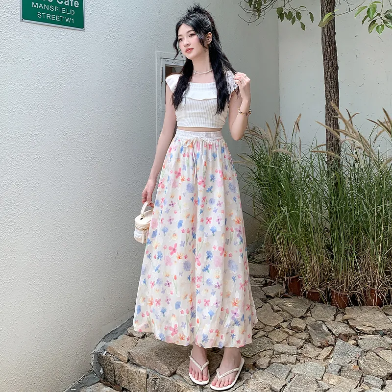 Mm Casual Long Skirts Women's Tulip Skirt-5