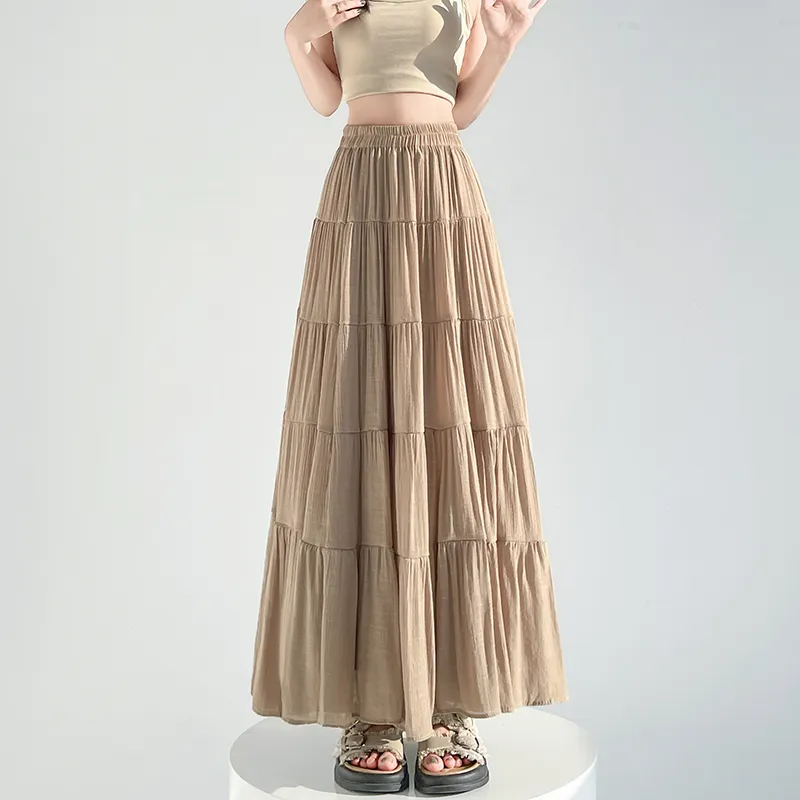 Mm Casual Long Skirts Women's-23